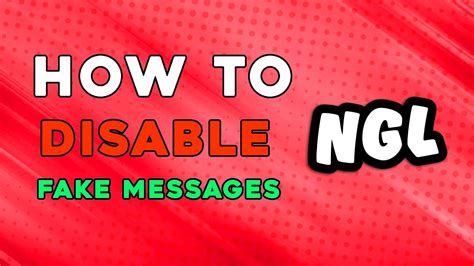 what are the fake ngl messages